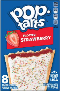 KELLOGG'S POP TARTS 'Strawberry' Toaster Pastries 384 gr